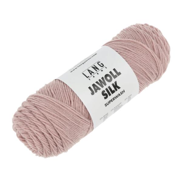 Langyarns Jawoll Silk Sockenwolle superwash Fb. 119 rosa