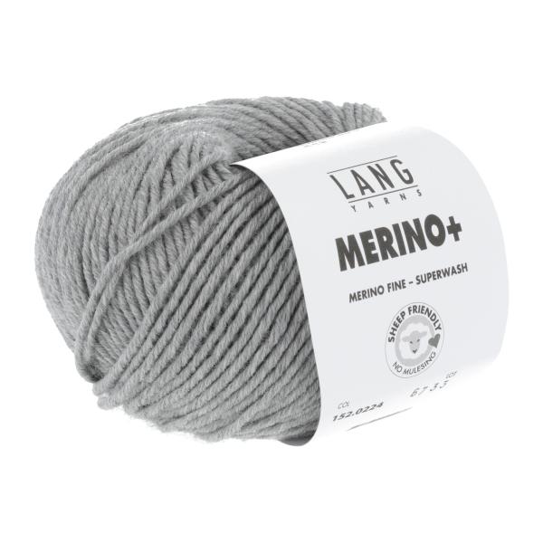 Langyarns Merino Plus Fb. 224 Grau melange