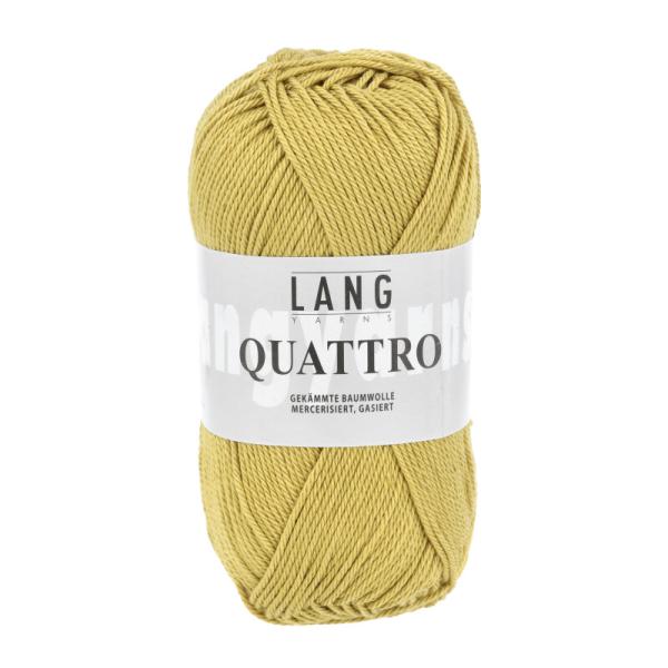 Quattro Baumwollgarn Fb. 11 Honig von Langyarns
