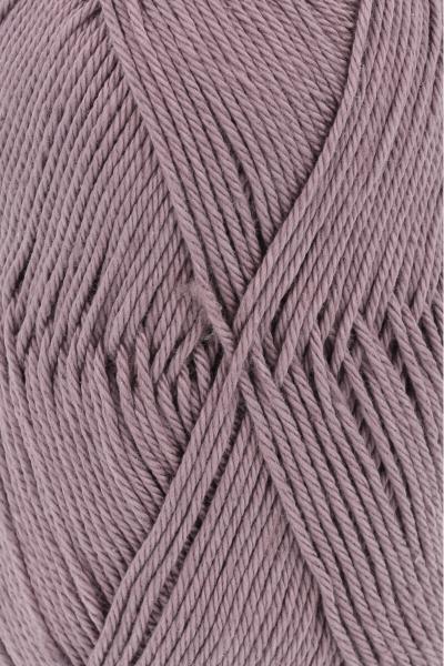 Quattro Baumwollgarn Fb. 48 Malve dunkel von Langyarns