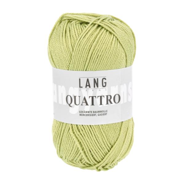 Quattro Baumwollgarn Fb. 116 Pistazie von Langyarns