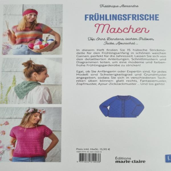 Buch Frühlingsfrische Maschen Frederique Alexandre von Langyarns