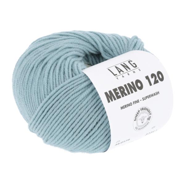 Lang Merino 120 Fb. 0174 graublau