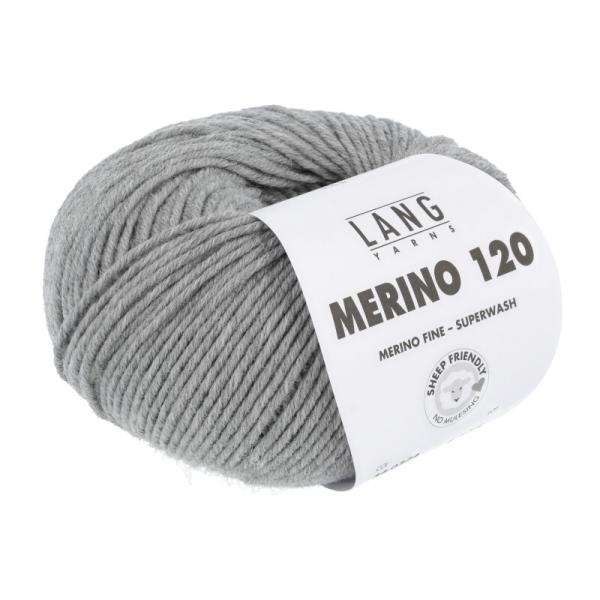 Lang Merino 120 Fb. 0324 grau meliert