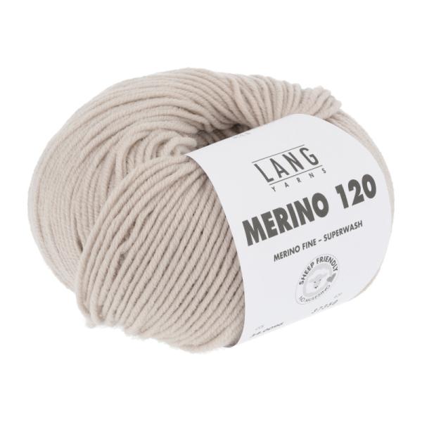 Merino 120 Fb. 96 Hellbeige von Langyarns