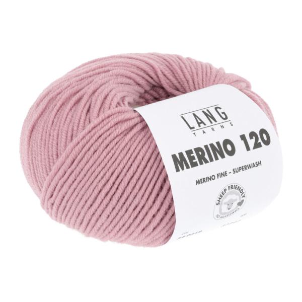 Lang Merino 120 Merino fine superwash Fb: 0219 altrose