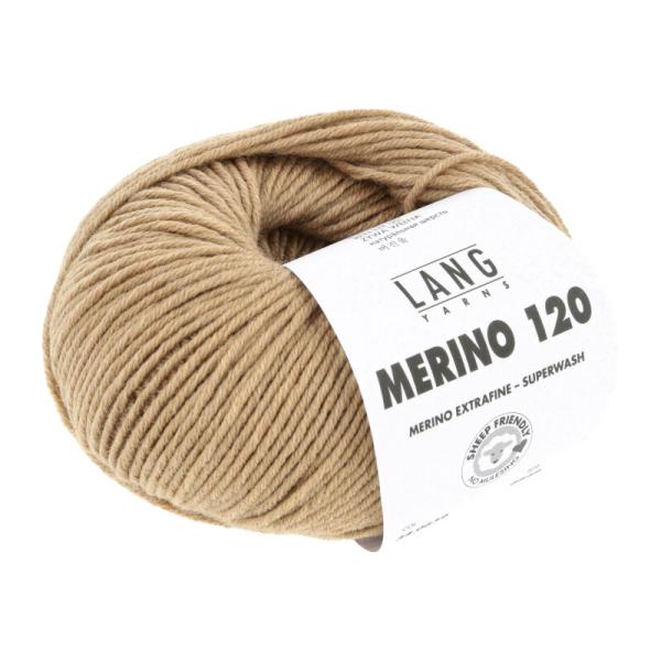 Merinowolle Merino 120 Fb. 639 Camel von Langyarns
