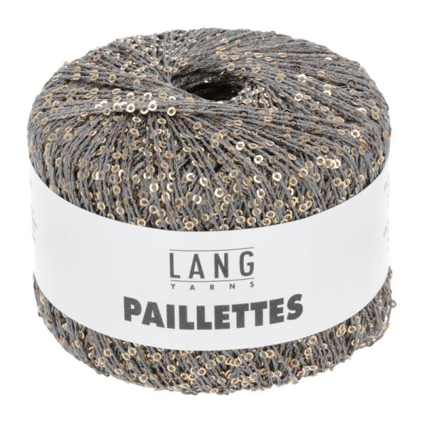 Paillettes Fb. 03 Grau/Gold