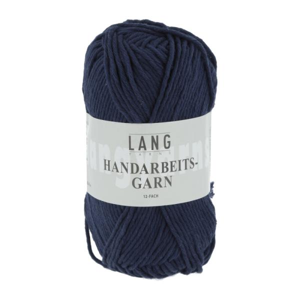 Handarbeitsgarn 12-Fach Fb. 635 Marineblau von Langyarns