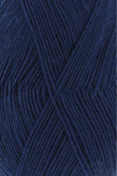 Super Soxx 6-fach Sockengarn Superwash Uni Fb. 25 Navy Blau