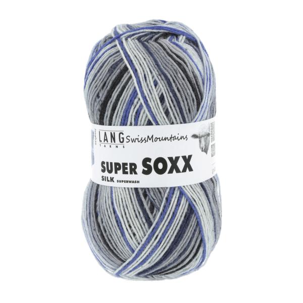 Lang Super Soxx SILK Sockenwolle 4-Fach superwash Fb. Jungfrau