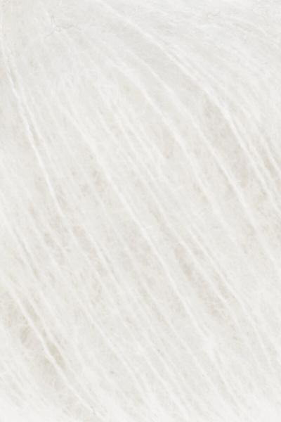 Lang Mohair Lux Mohair superkid mit Seide Fb. Weiß