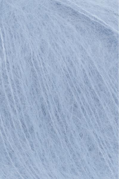 Mohair Luxe Mohair-Seide-Garn Fb. 20 Azur blau