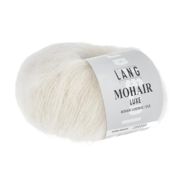 Mohair Luxe Mohair-Seide-Garn Fb. 94 Offwhite