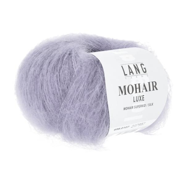 Mohair Luxe Mohair-Seide-Garn Fb. 107 Lila