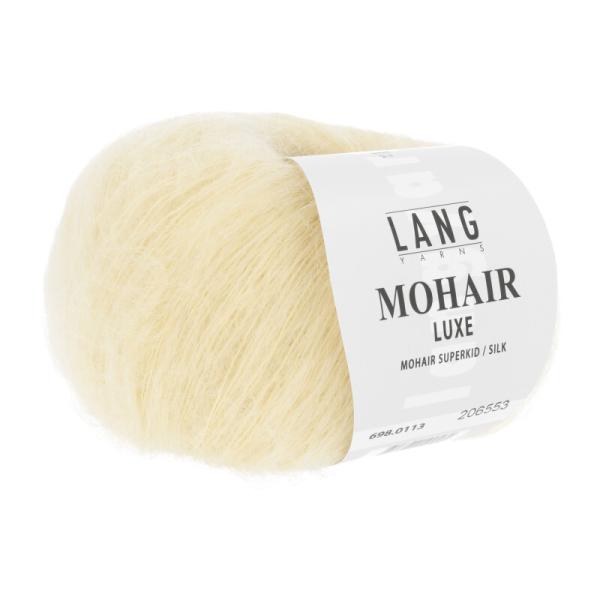 Mohair Luxe Mohair-Seide-Garn Fb. 113 Hellgelb