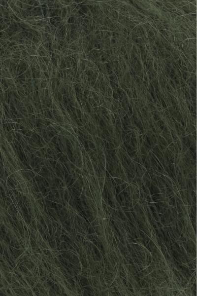 Lang Mohair Luxe Mohair Superkid mit Seide Fb. 199 Moosgrün