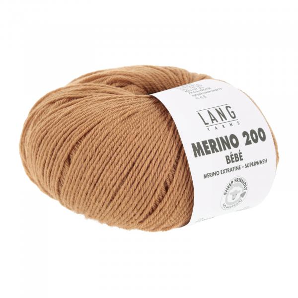 Lang Merino 200 bebe Fb. 315 cognac