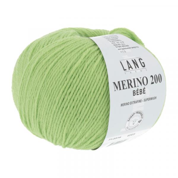 Lang Merino 200 bebe Fb. 0316 Apfelgrün