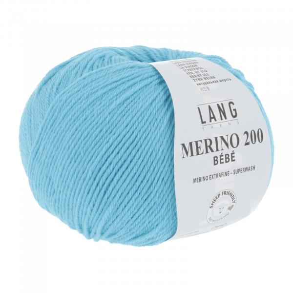 Lang Merino 200 bebe Fb. 379 türkis