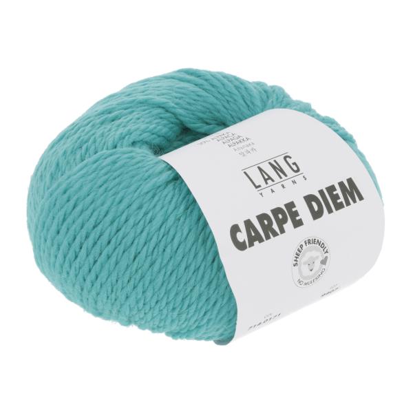 Lang Carpe Diem 70% Merino Extrafein 30% Alpaka Fb. 171 Türkis