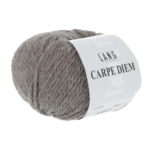 Lang Carpe Diem 70% Merino Extrafein 30% Alpaka Fb. 396 grau-beige