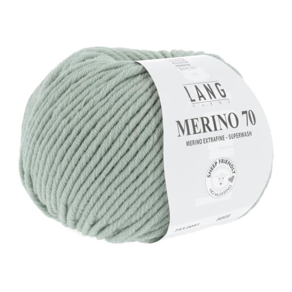 Lang Merino 70 Merino Extrafine Fb. 91 Mint Superwash Mulesing frei
