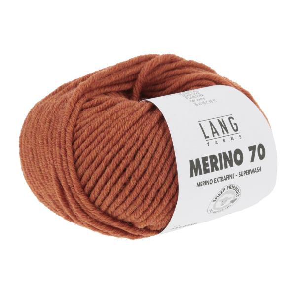 Lang Merino 70 Fb. 359 rostrot