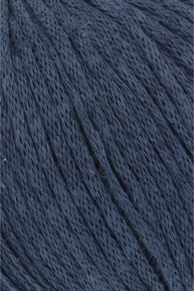 Bändchengarn Lino 100% Leinen Fb. 25 Dunkelblau von Langyarns