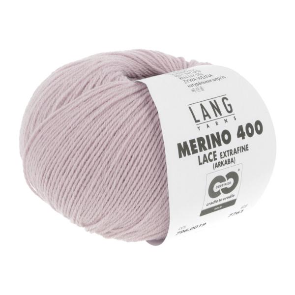 Langyarns Merino 400 Lace Fb. 19 Flieder