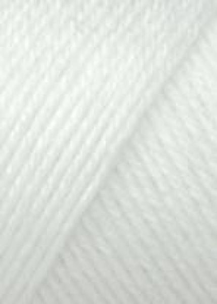 Lang Sockenwolle Jawoll Superwash Fb. 0001 reinweiß
