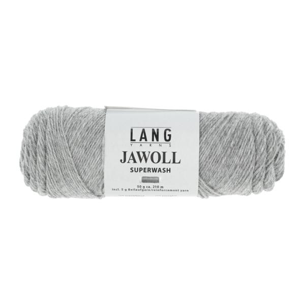 Jawoll Superwash Fb. 5 Grau melange 4-fach Sockengarn Langyarns