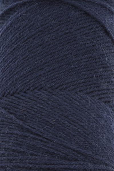 Langyarns Jawoll Sockenwolle mit Beilaufgarn superwash Fb. 25 dunkelblau