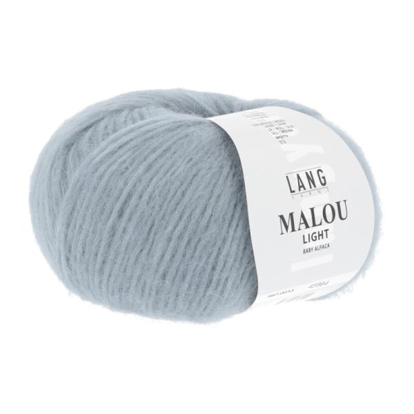 Lang Malou Light Baby Alpaca Fb. 33 helles jeansblau