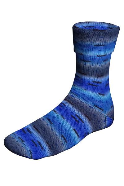 Langyarns SuperSoxx Color GreekMyths 4-Fach Sockenwolle Fb. 366 Zeuss