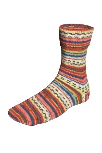 Lang Super Soxx Color GreekMythosTwo Sockenwolle 4-Fach superwash Fb. 393 Aphrodite