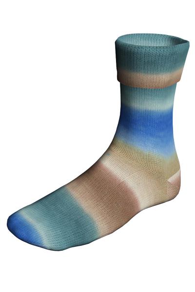 Super Soxx Superwash Fb.506 Chefchaouen 4-fach Sockengarn LangyarnsSuper Soxx Superwash Fb.506 Chefchaouen 4-fach Sockengarn Langyarns