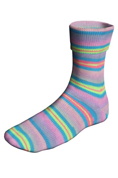 Lang Super Soxx DiscoSoxx Sockenwolle 4-Fach superwash Fb. 518 DancingQueen