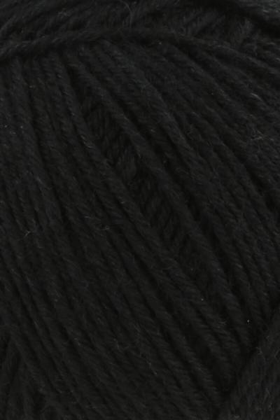 Lang Super Soxx Sockenwolle 6-Fach superwash Fb. 4 uni Schwarz