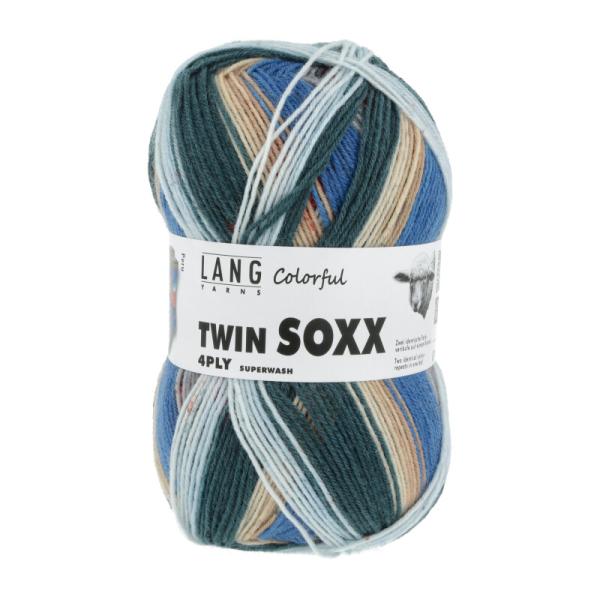 Lang TwinSoxx colorful 4fach superwash Peru