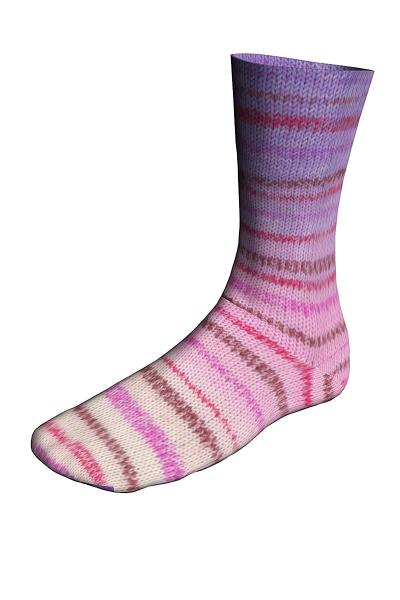 Langyarns Twinsoxx Watercolor 4-Fach Sockenwolle Fb. 457 O'Keeffee
