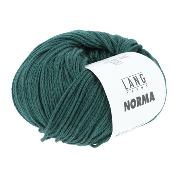 Langyarns Norma Baumwolle-Modal-Garn Fb. 18 Dunkel Grün
