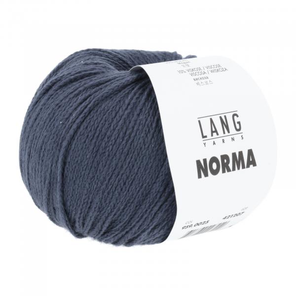 Lang Norma Baumwollmischgarn Fb. 25 dunkel blau