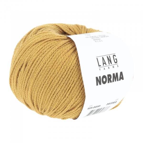 Lang Norma Baumwollmischgarn Fb. 0050 senf