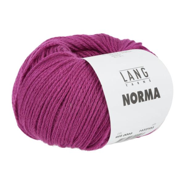 Langyarns Norma Baumwolle-Modal-Garn Fb. 66 Fuchsia