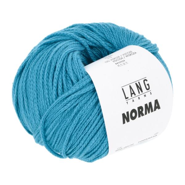 Lang Baumwollmischgarn Norma Color Fb. 79 Türkis