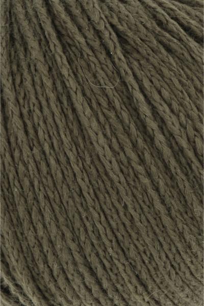 Langyarns Norma Baumwolle-Modal-Garn Fb. 98 Dunkel Olive Grün