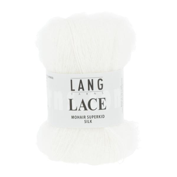 Lang Lace Mohair Superkid Silk Fb. 1 weiß