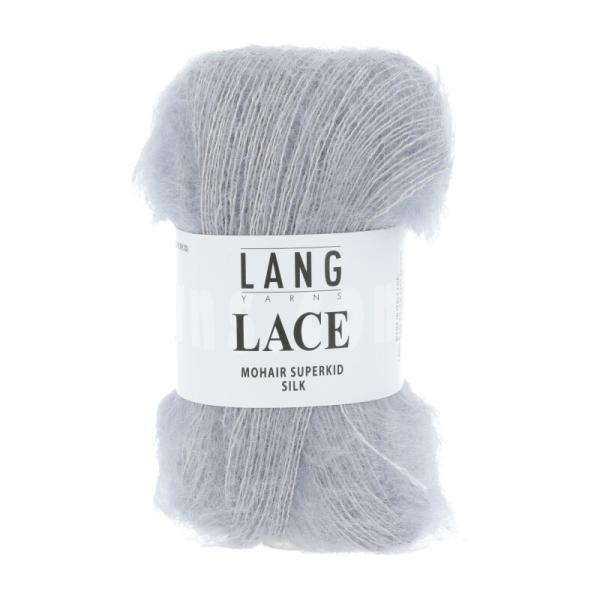 Lang Lace Mohair Superkid Silk Fb. 23 Silbergrau