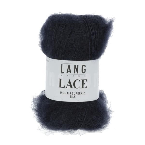 Lang Lace mohair super kid silk Fb. 0025 dunkelblau